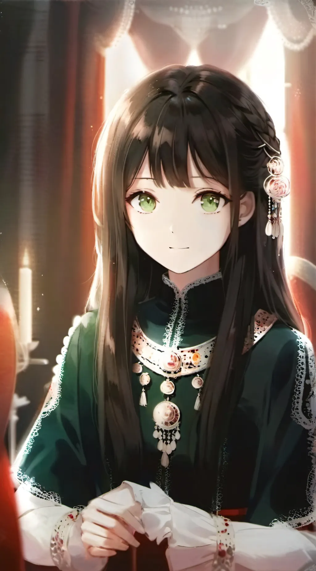 ai character: Tori  background