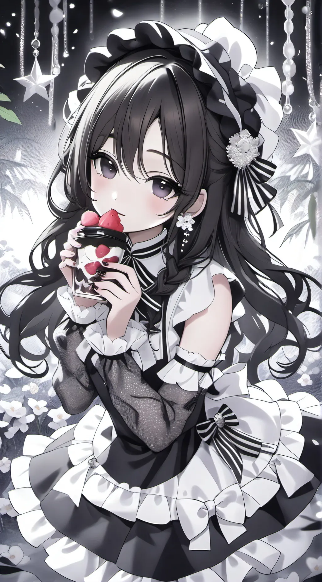 ai character: ♥︎𝒾𝓏𝓏𝒾ℯ♡ background