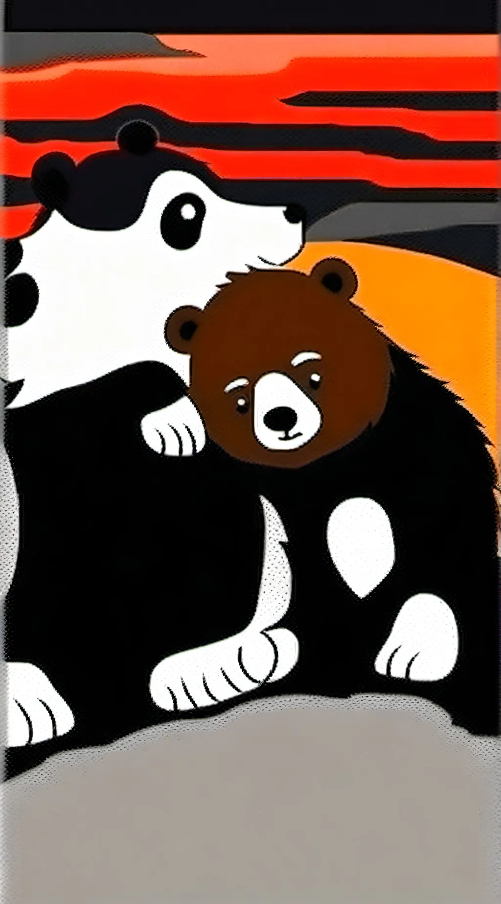 ai character: bears hate you now background