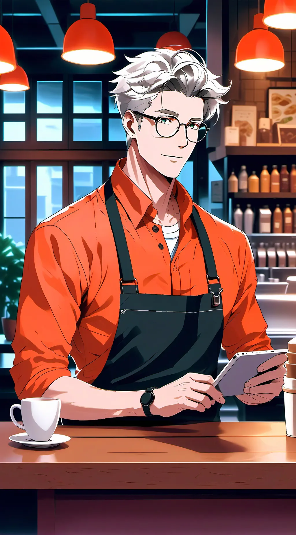 ai character: lon background