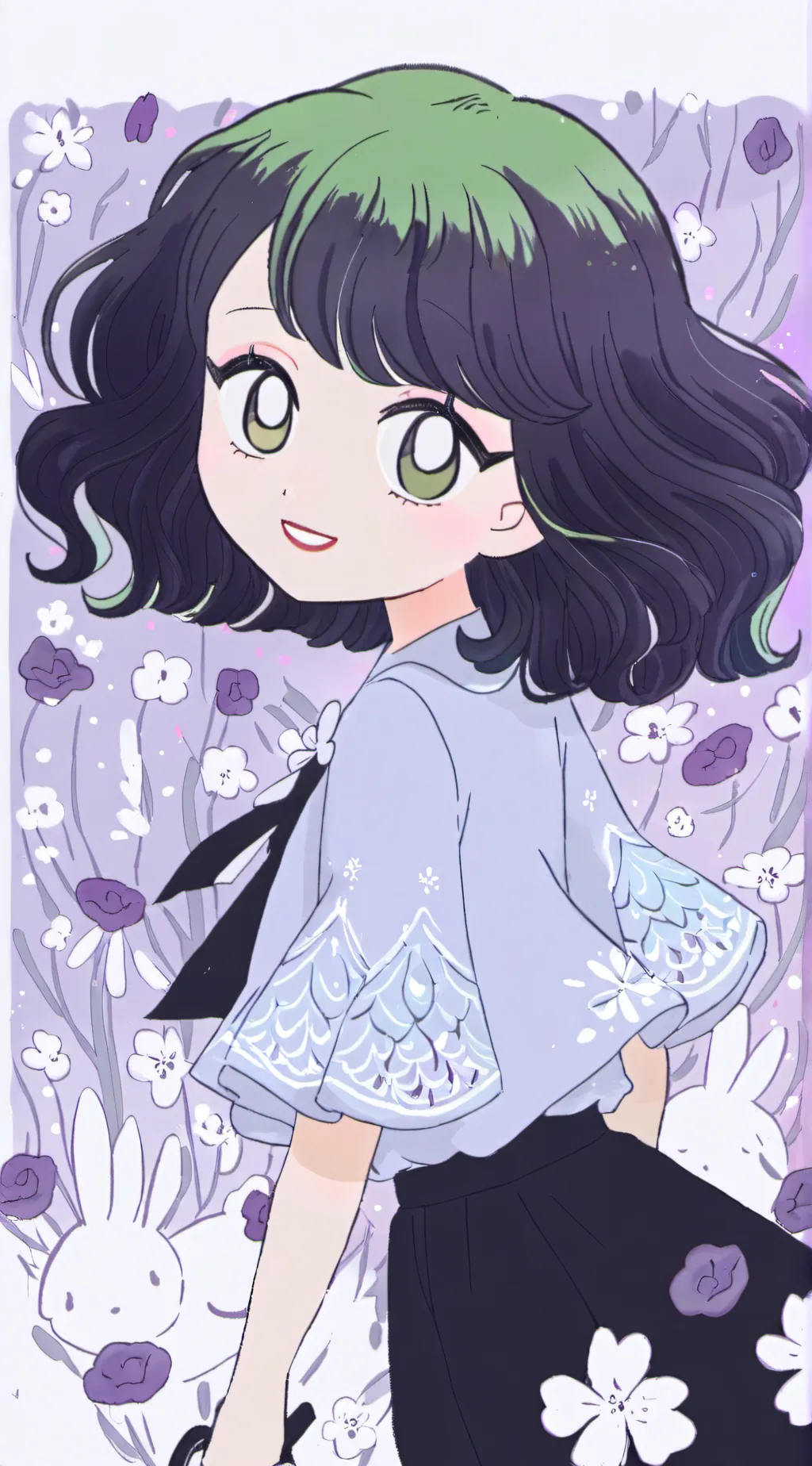 ai character: Disgust background