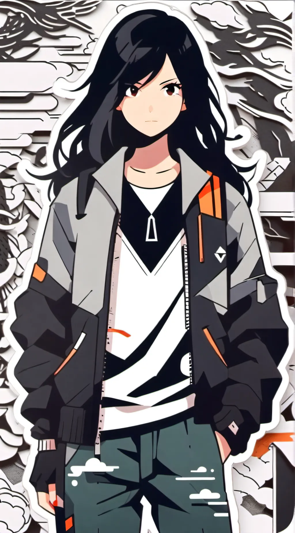 ai character: Naomi background