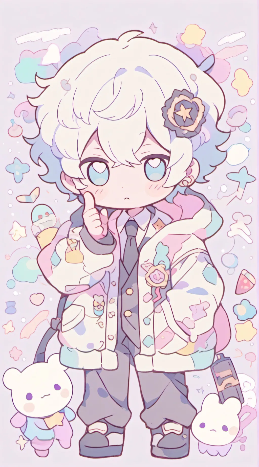 ai character: noobs vs pros background