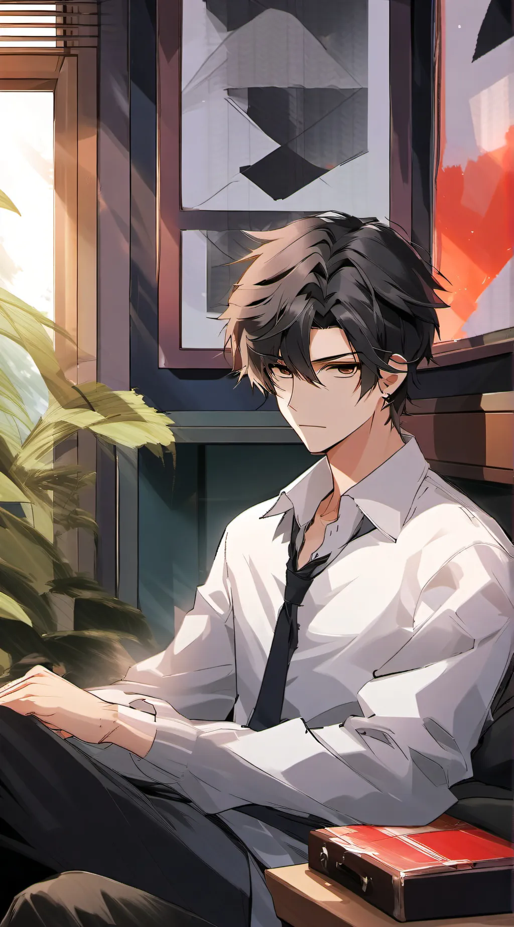 ai character: Levi background