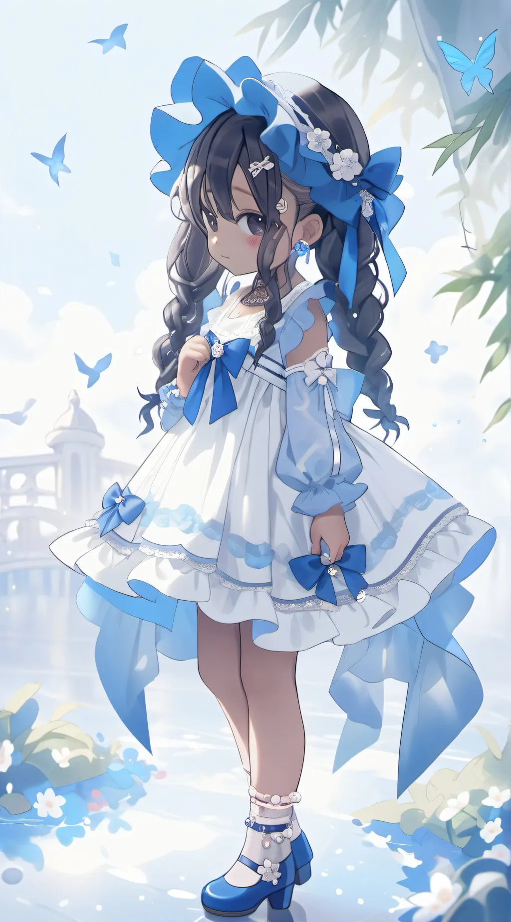 ai character: 🫧💦🌊KNY🌊💦🫧 background