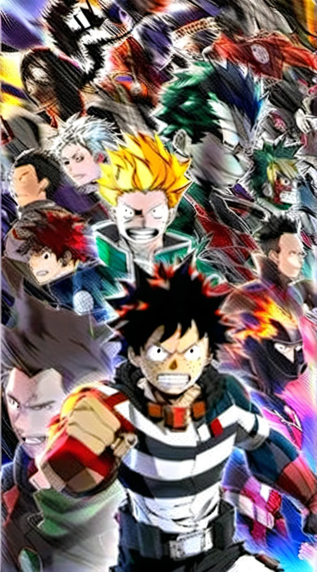 ai character: MY HERO ACADEMIA  background