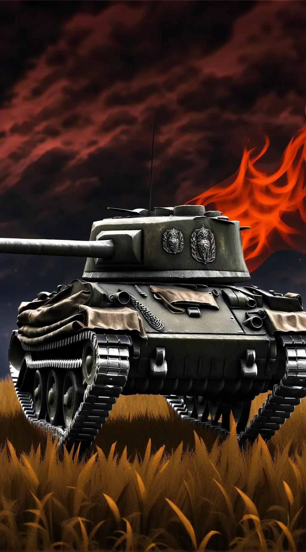 ai character: Tank background