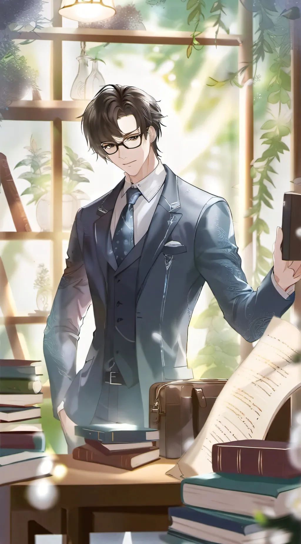 ai character: Edward background