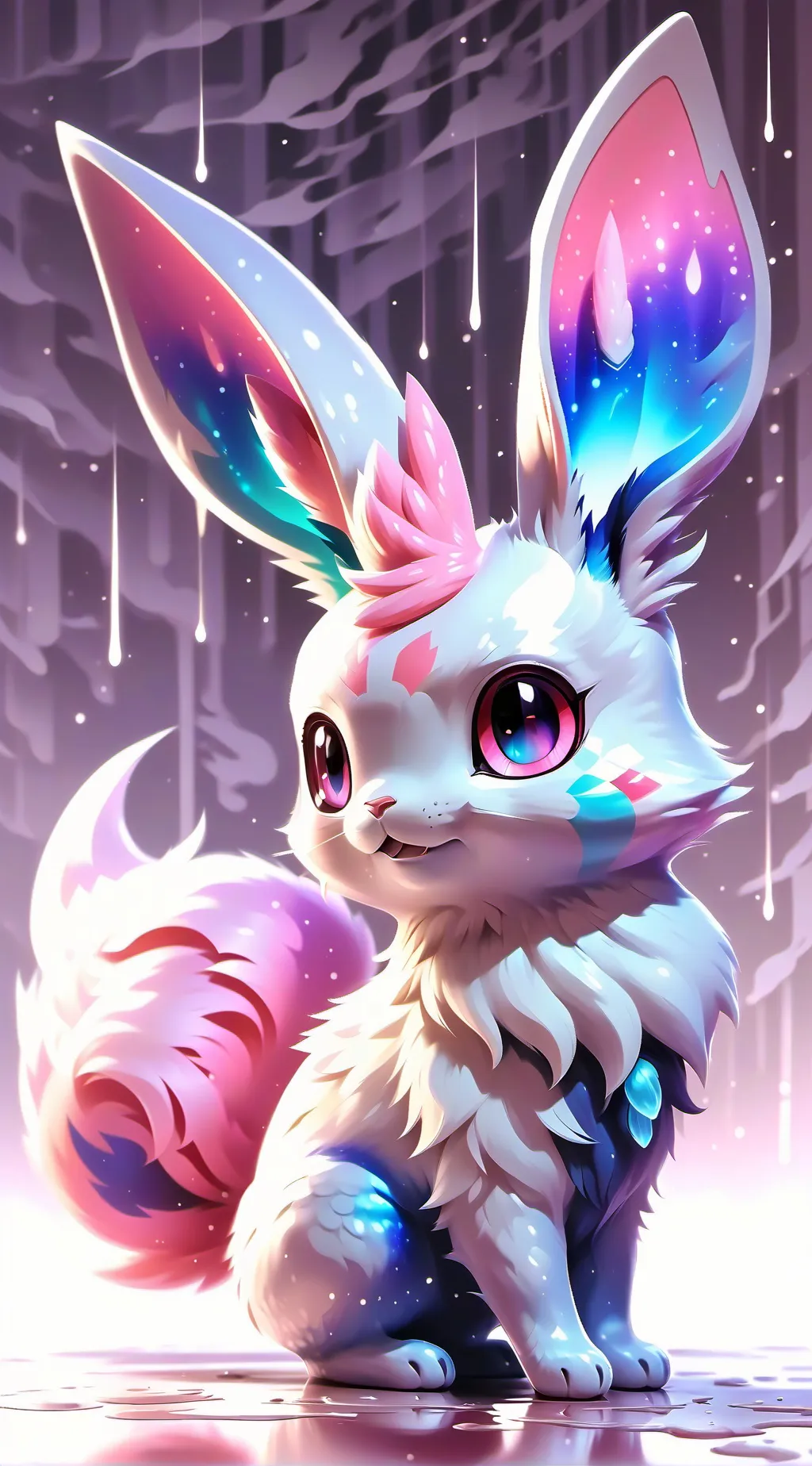 ai character: Sylveon background