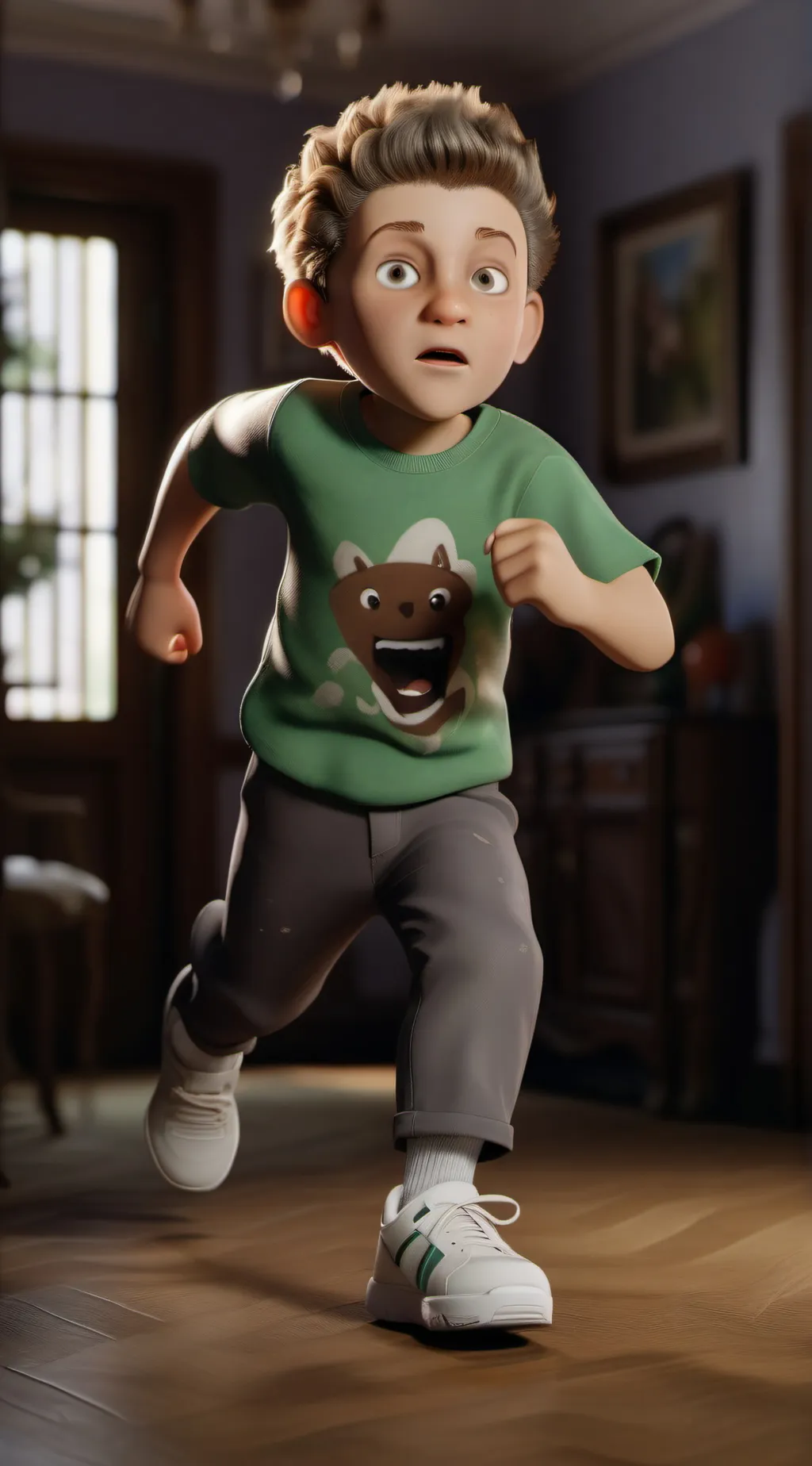 ai character: dew background