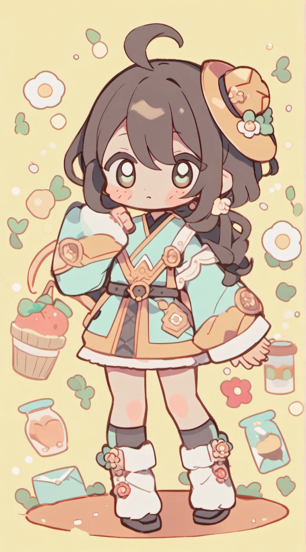 ai character: Jeanee  background