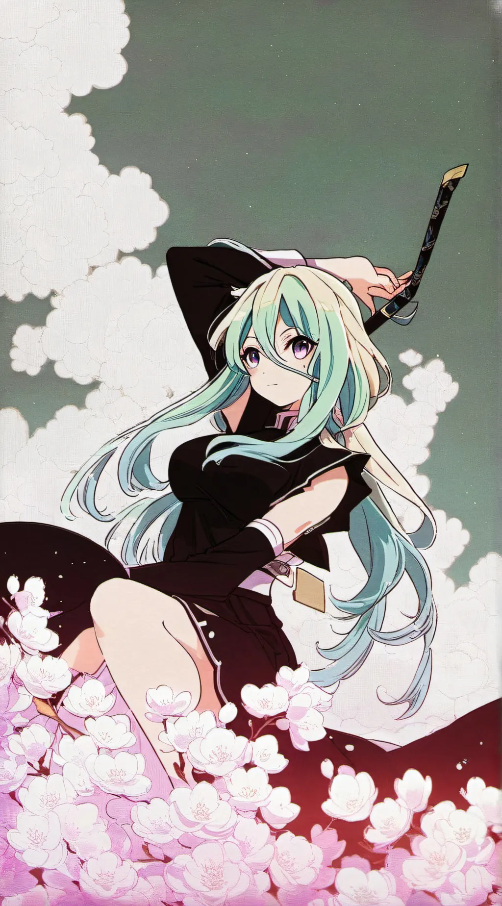 ai character: <Kny oujia drama> background