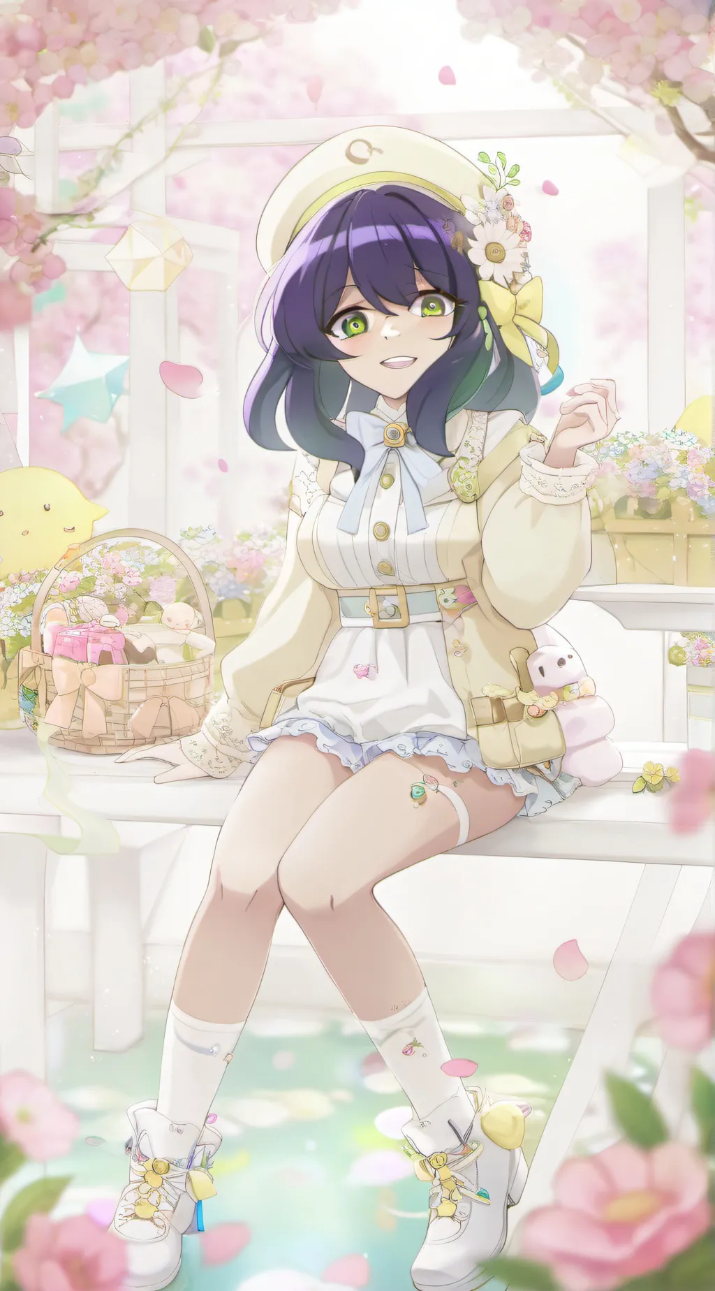 ai character: Daisy  background