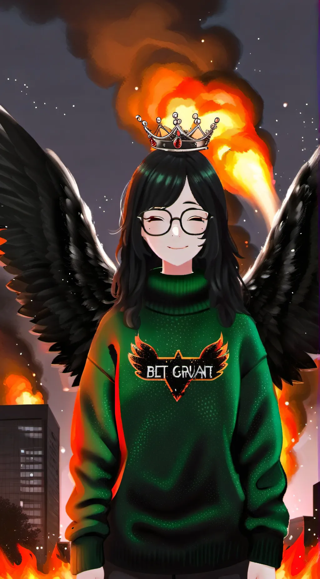 ai character: AxolotlKity background