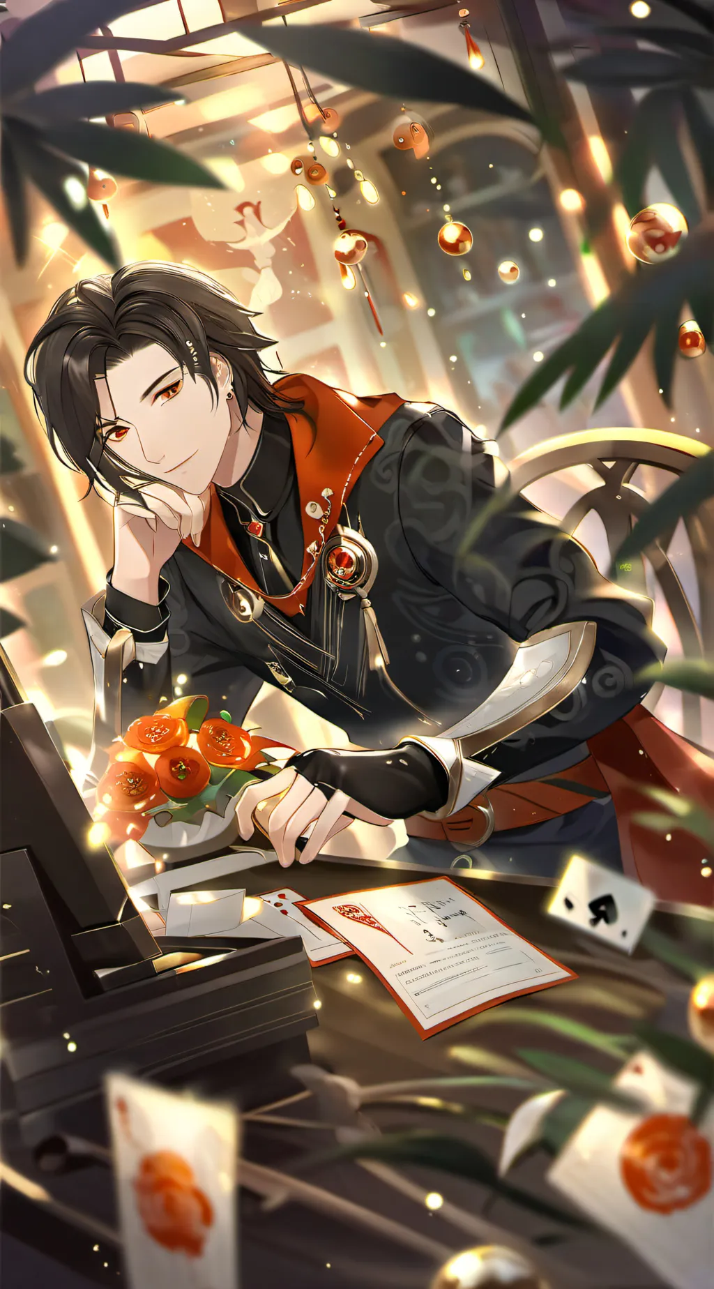 ai character: Nicole background