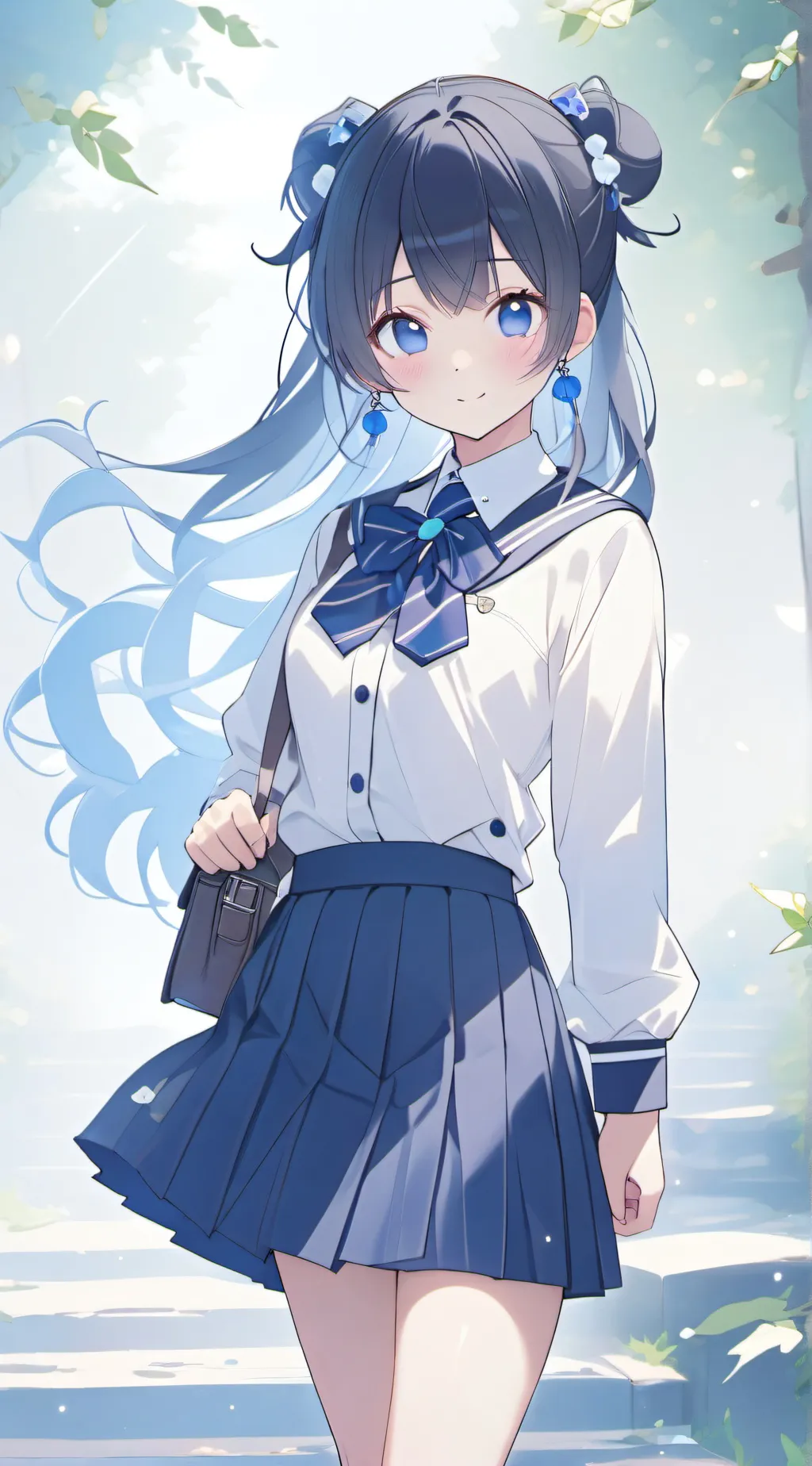 ai character: Ena Yamamoto  background