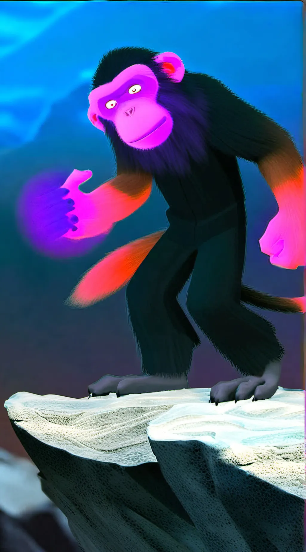 ai character: gorillatape117 background