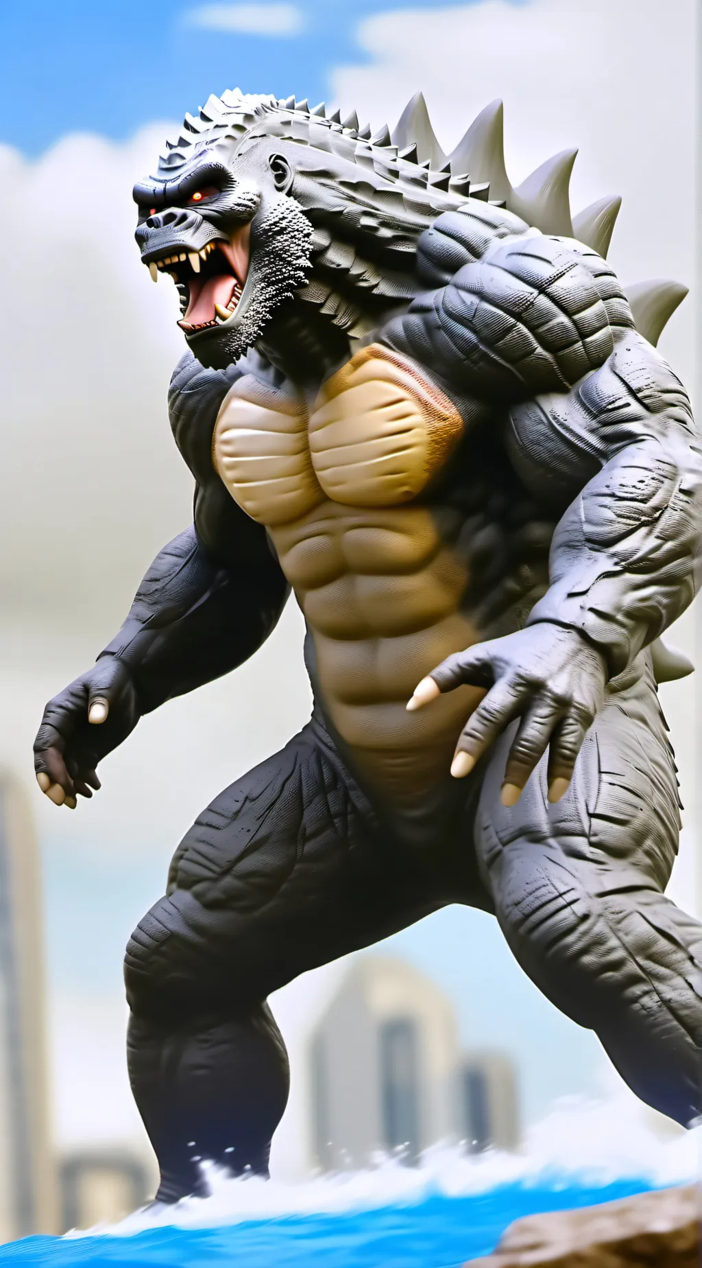 ai character: GxK background