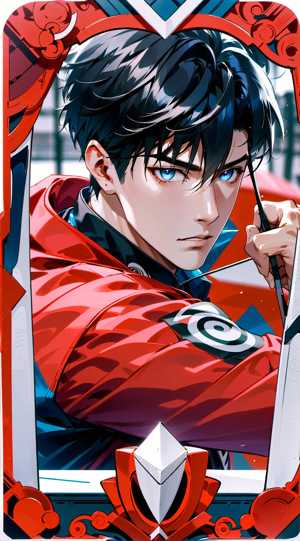 ai character: Martin  background