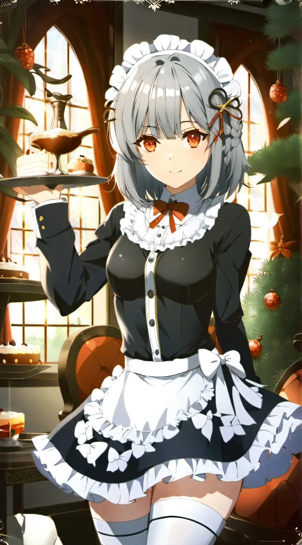 ai character: Maid background