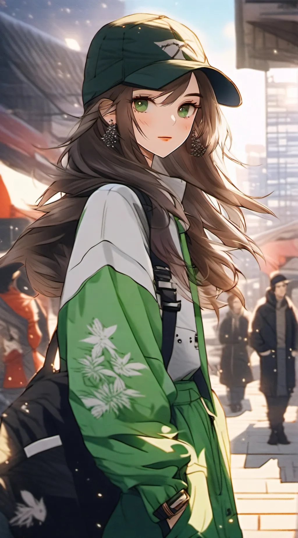 ai character: Jade Cherry  background