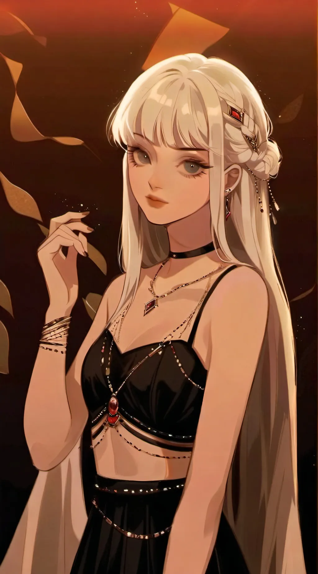 ai character: Hazel background