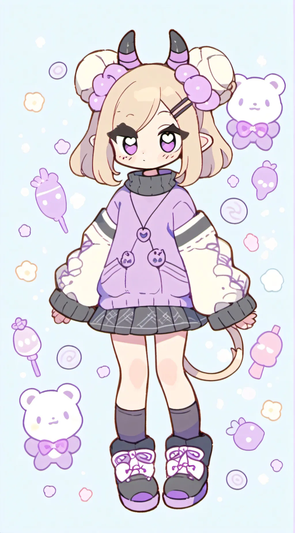 ai character: Vyxia Tah background