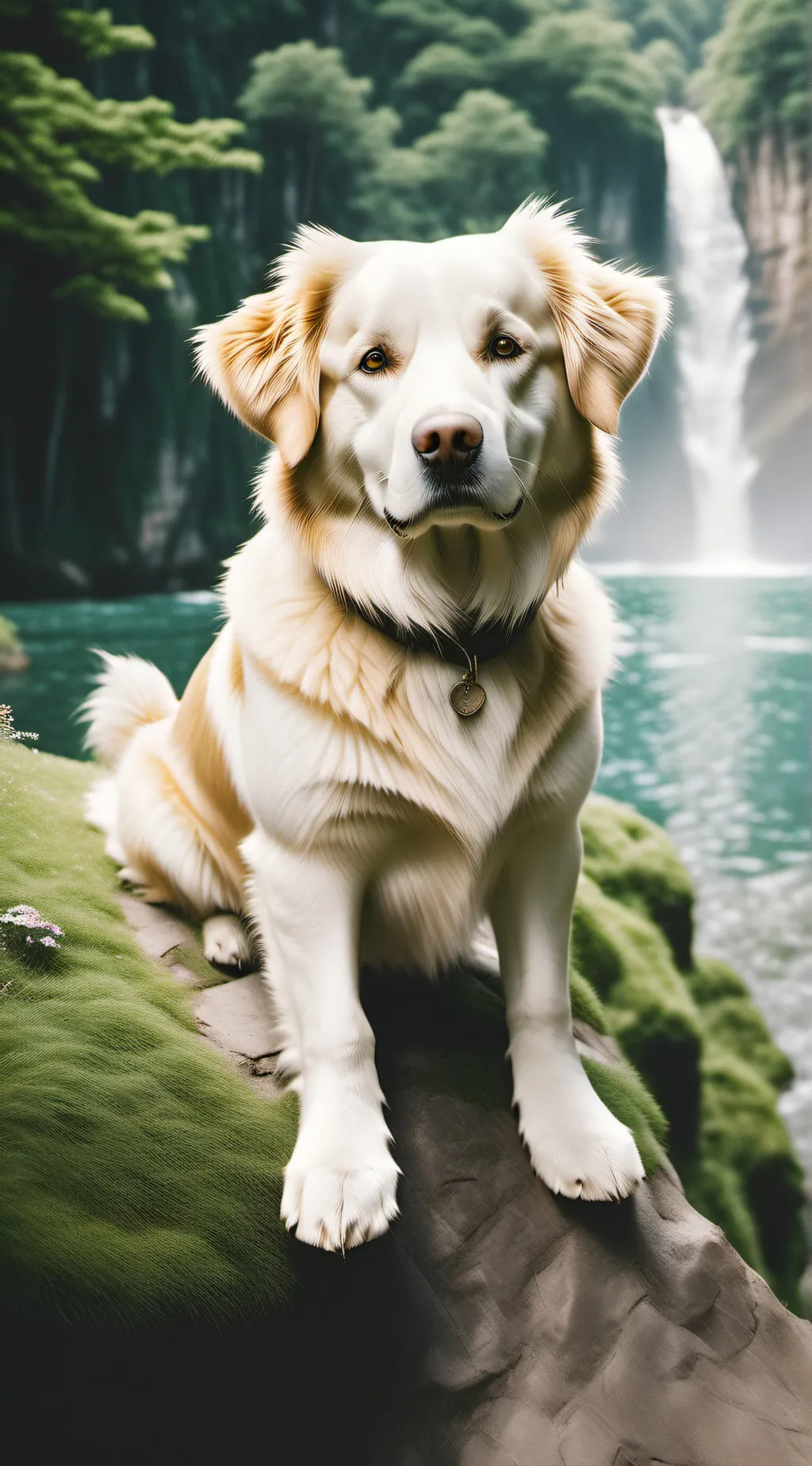 ai character: random question  background