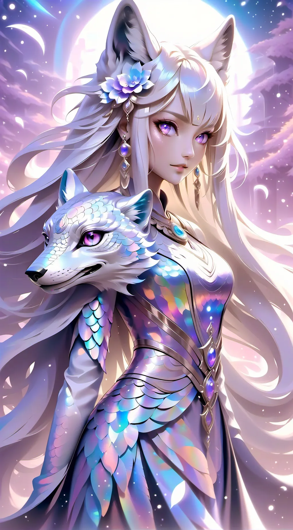 ai character: Aria background