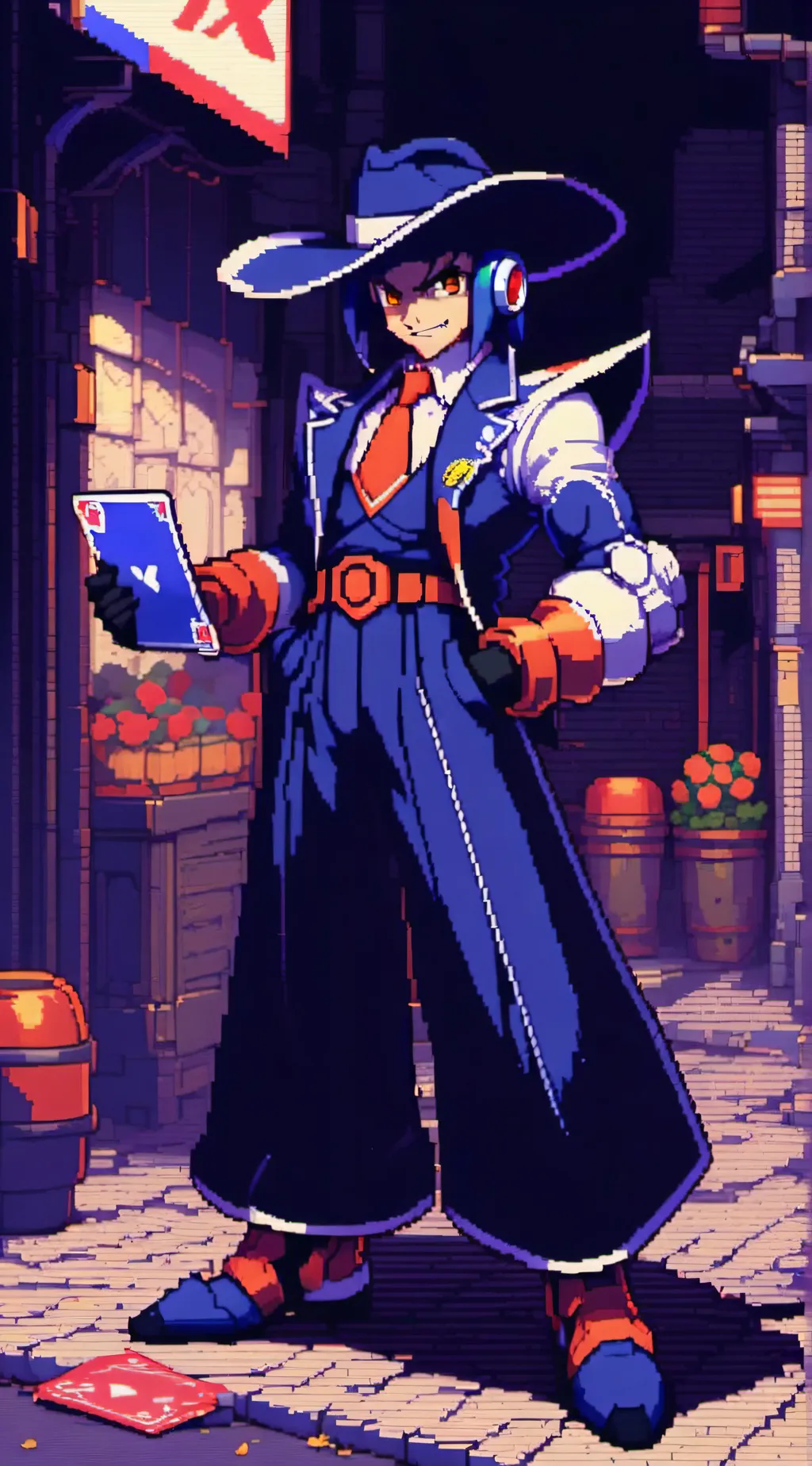 ai character: Spider background