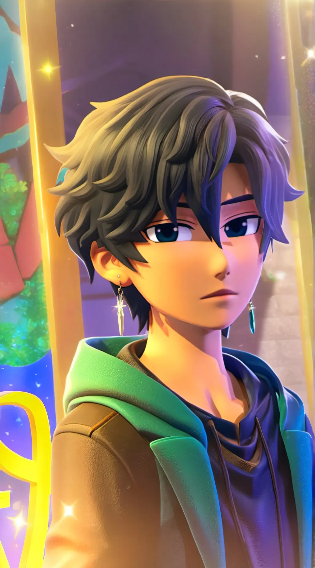 ai character: micah background