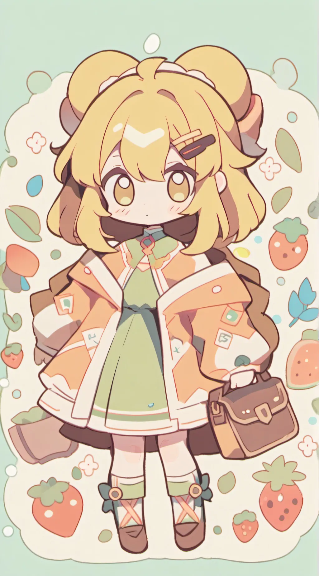 ai character: Tina background