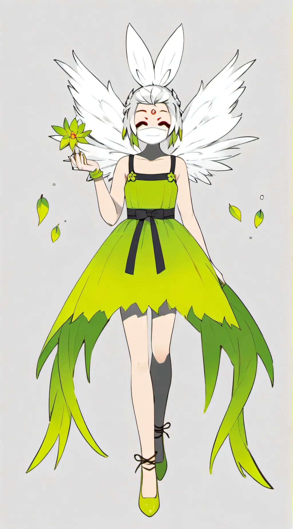 ai character: Uzi background