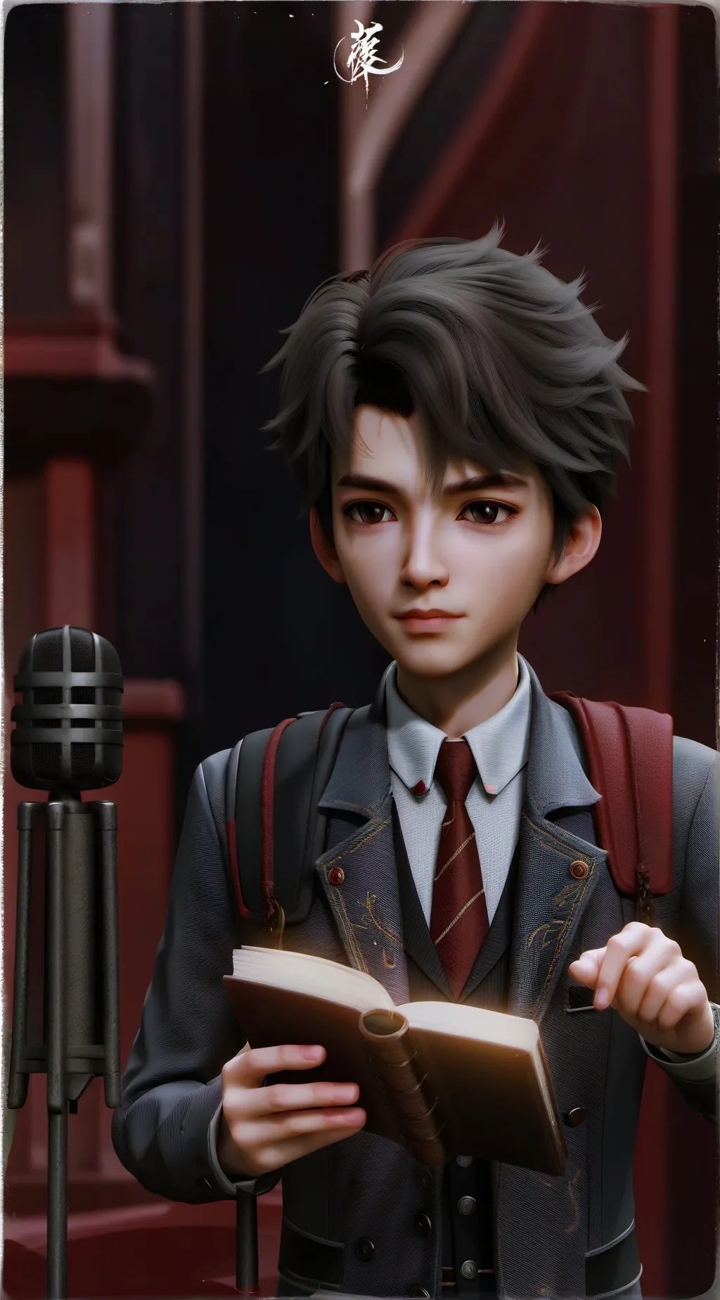 ai character: Alastor  background