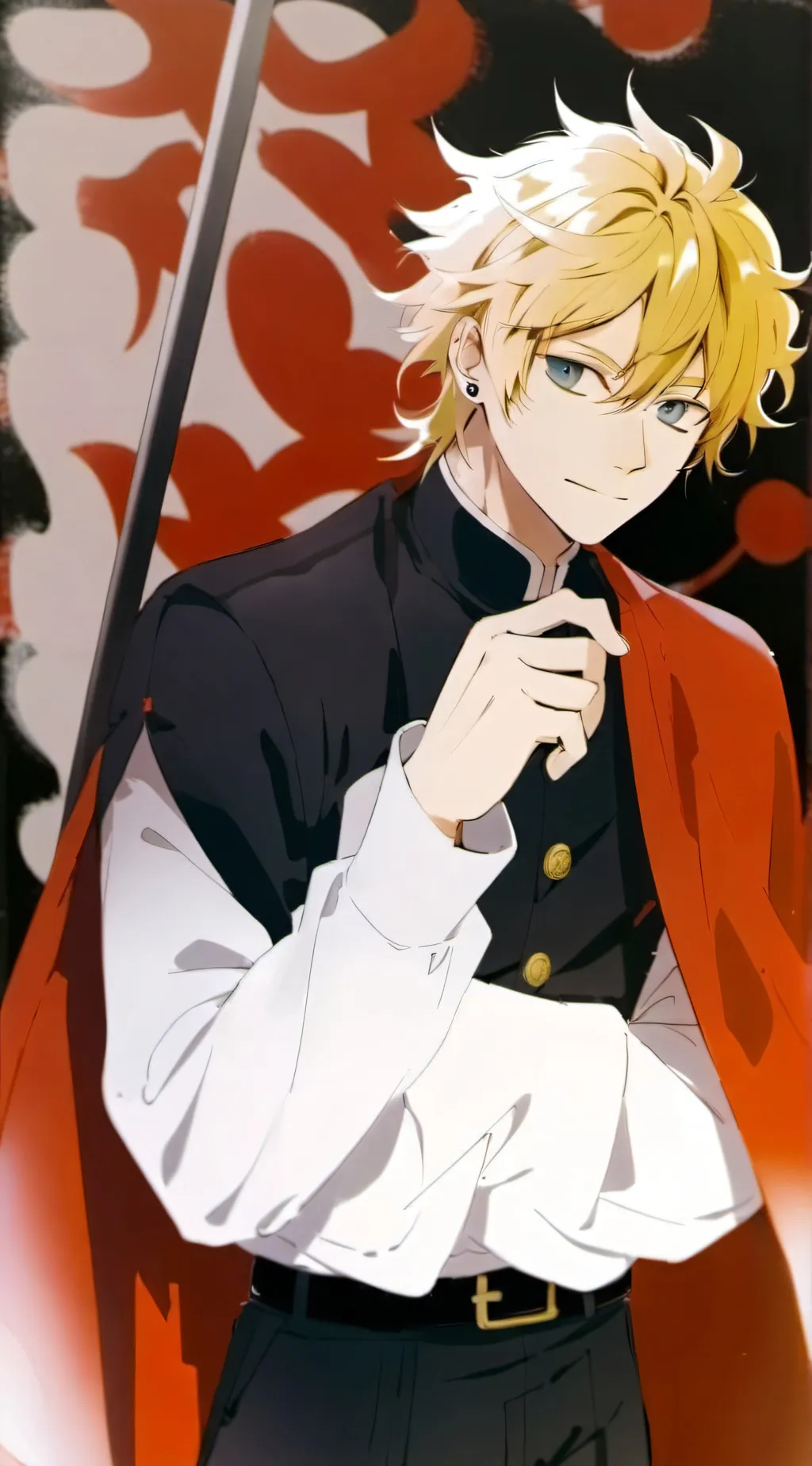 ai character: zenitsu  background