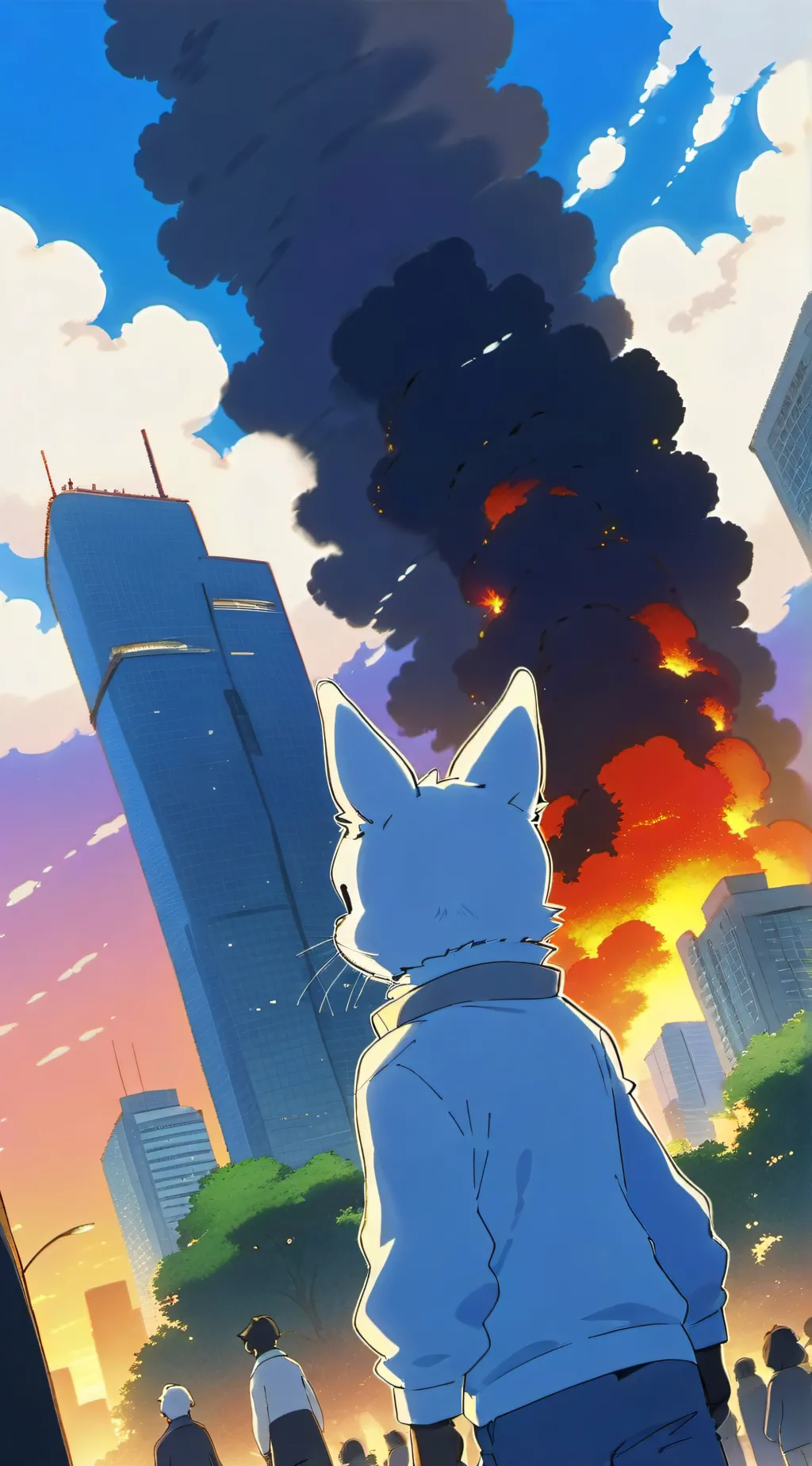 ai character: The Furrpocalypse background