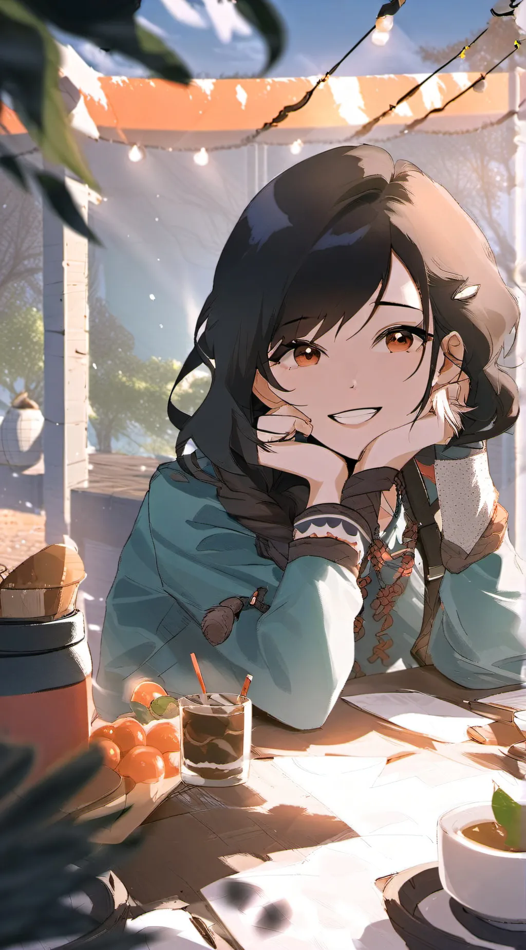 ai character: kat background