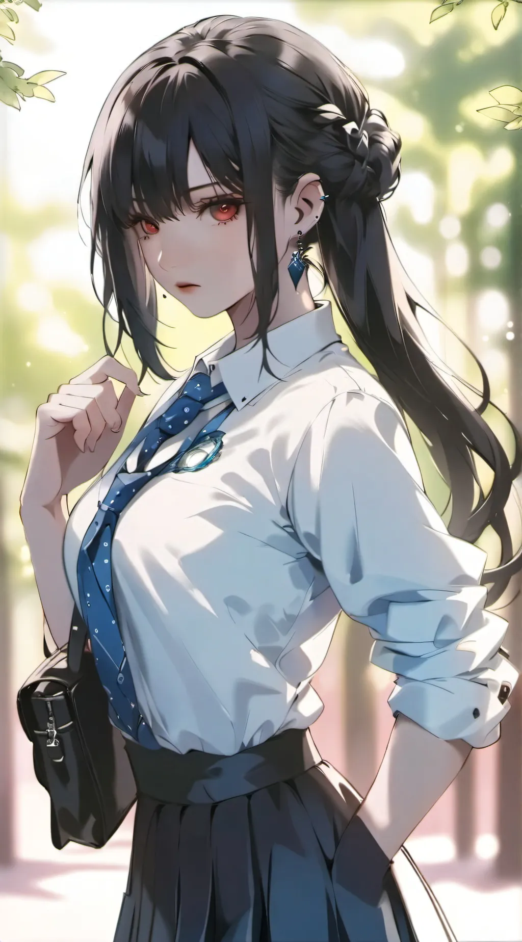 ai character: Yuki Kiraki  background