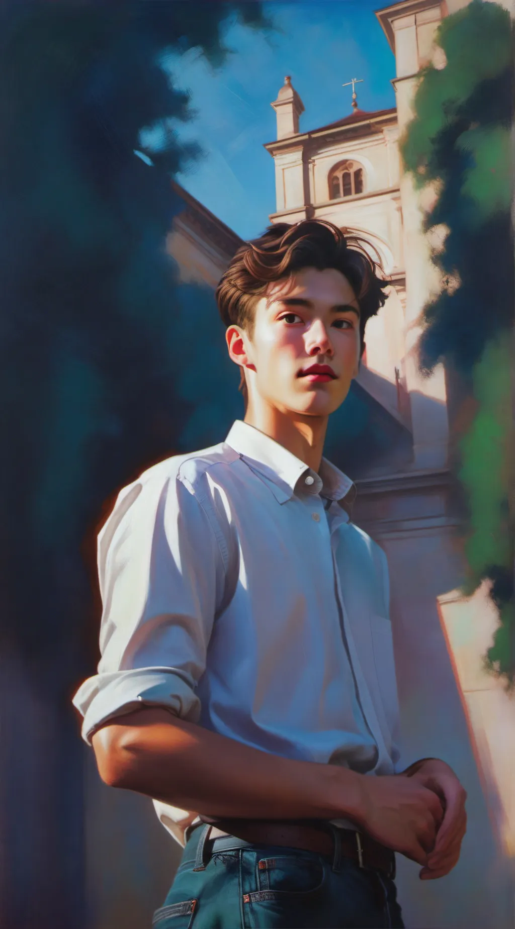 ai character: Landon background