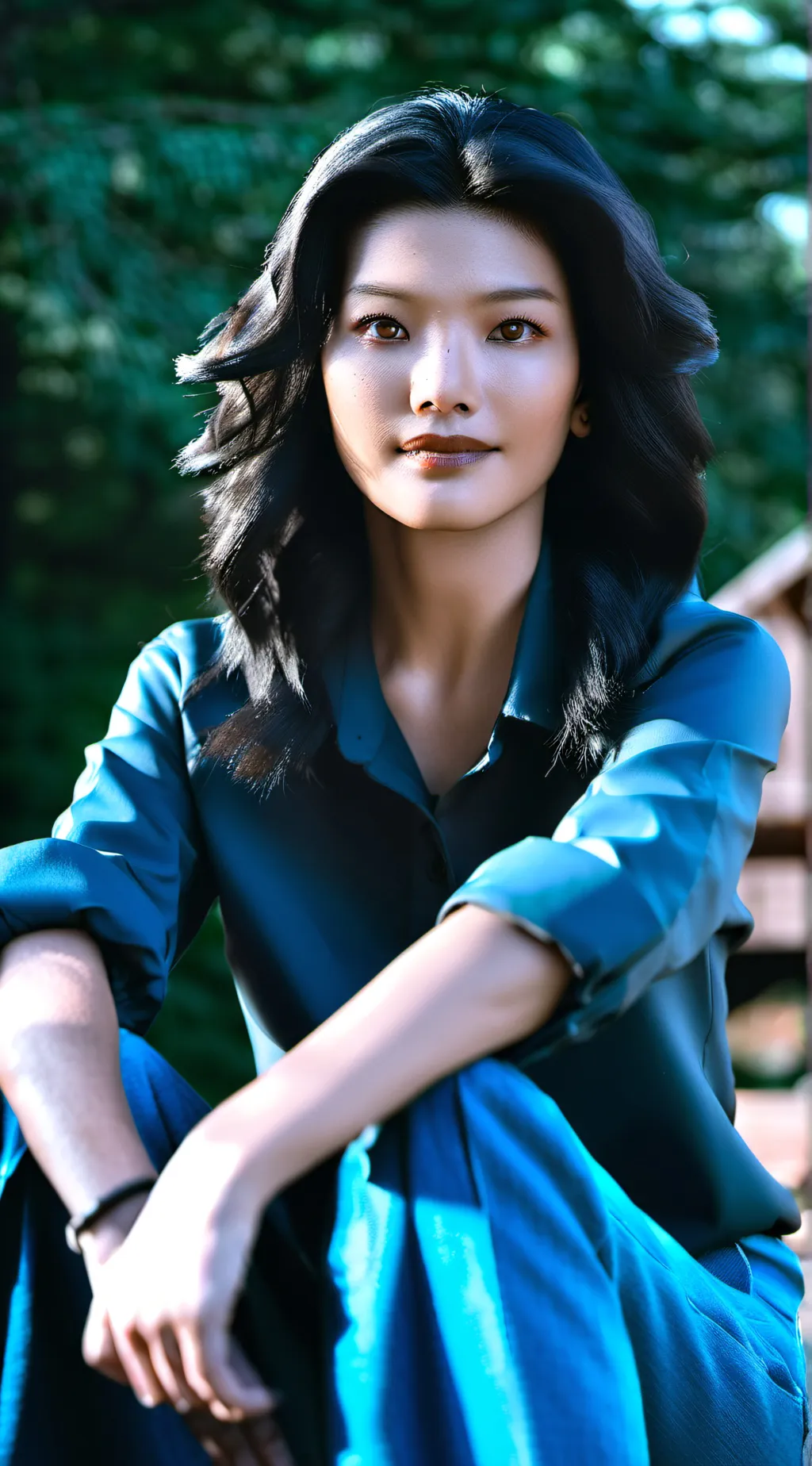 ai character: Lily background