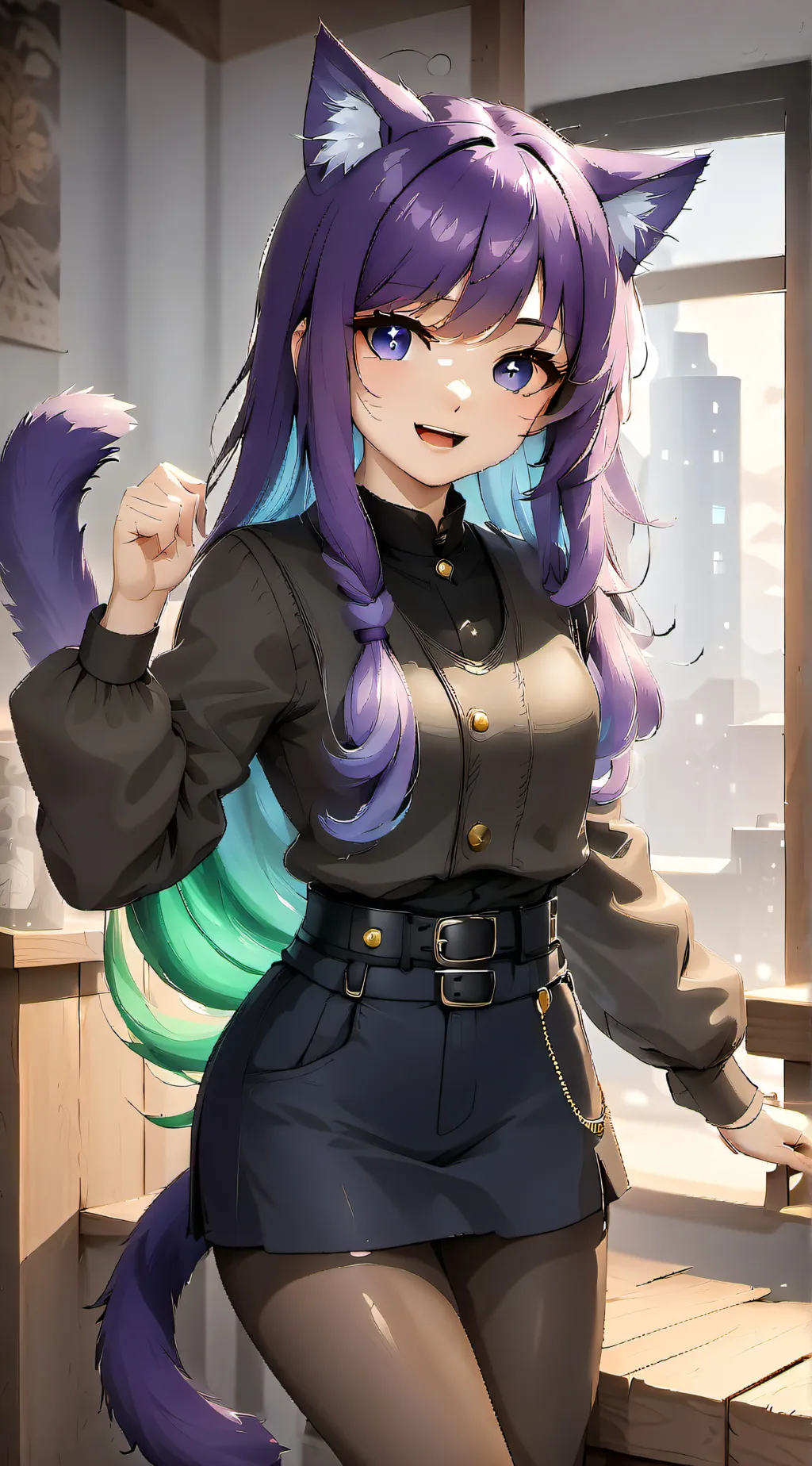 ai character: Plazi background