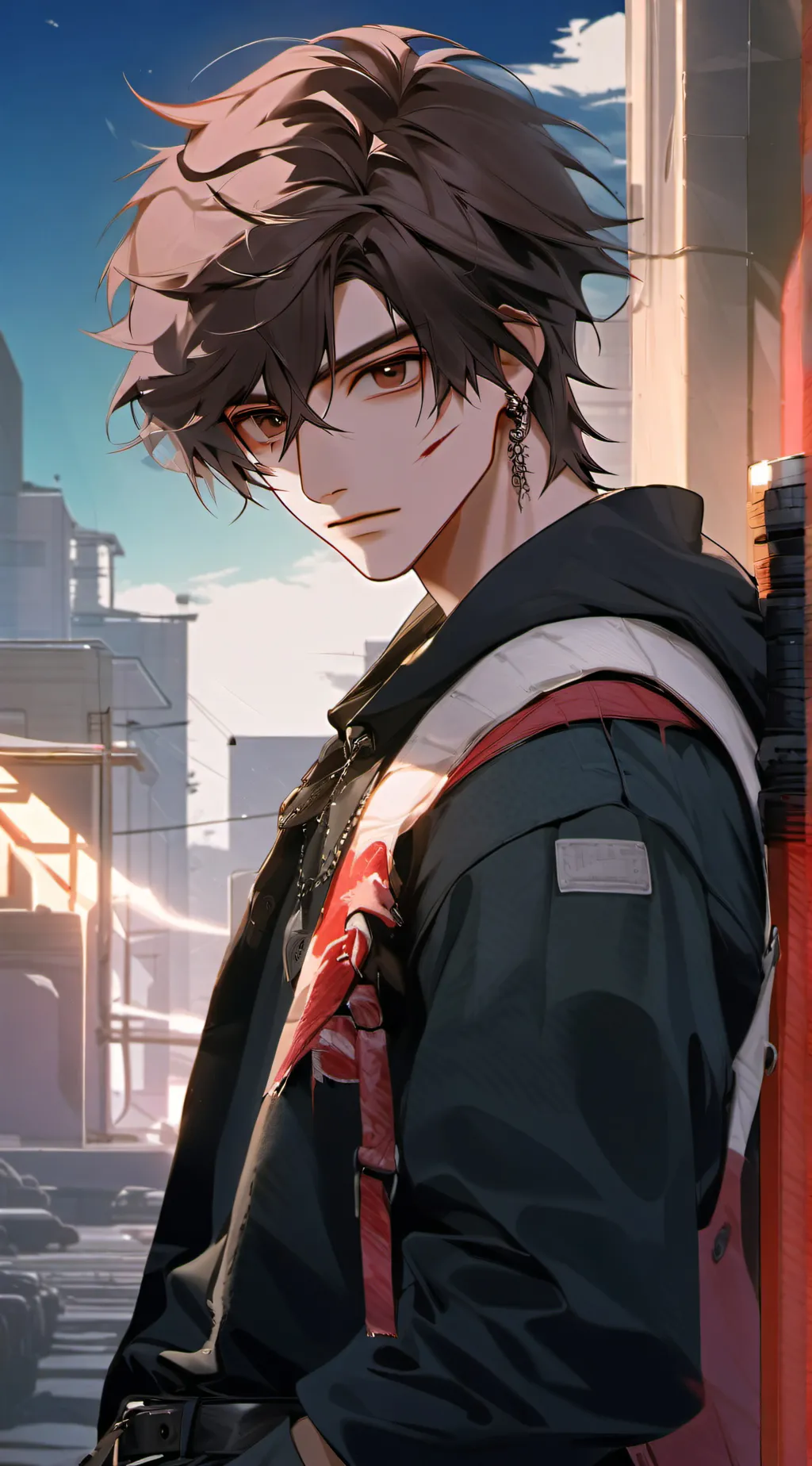 ai character: Alex background