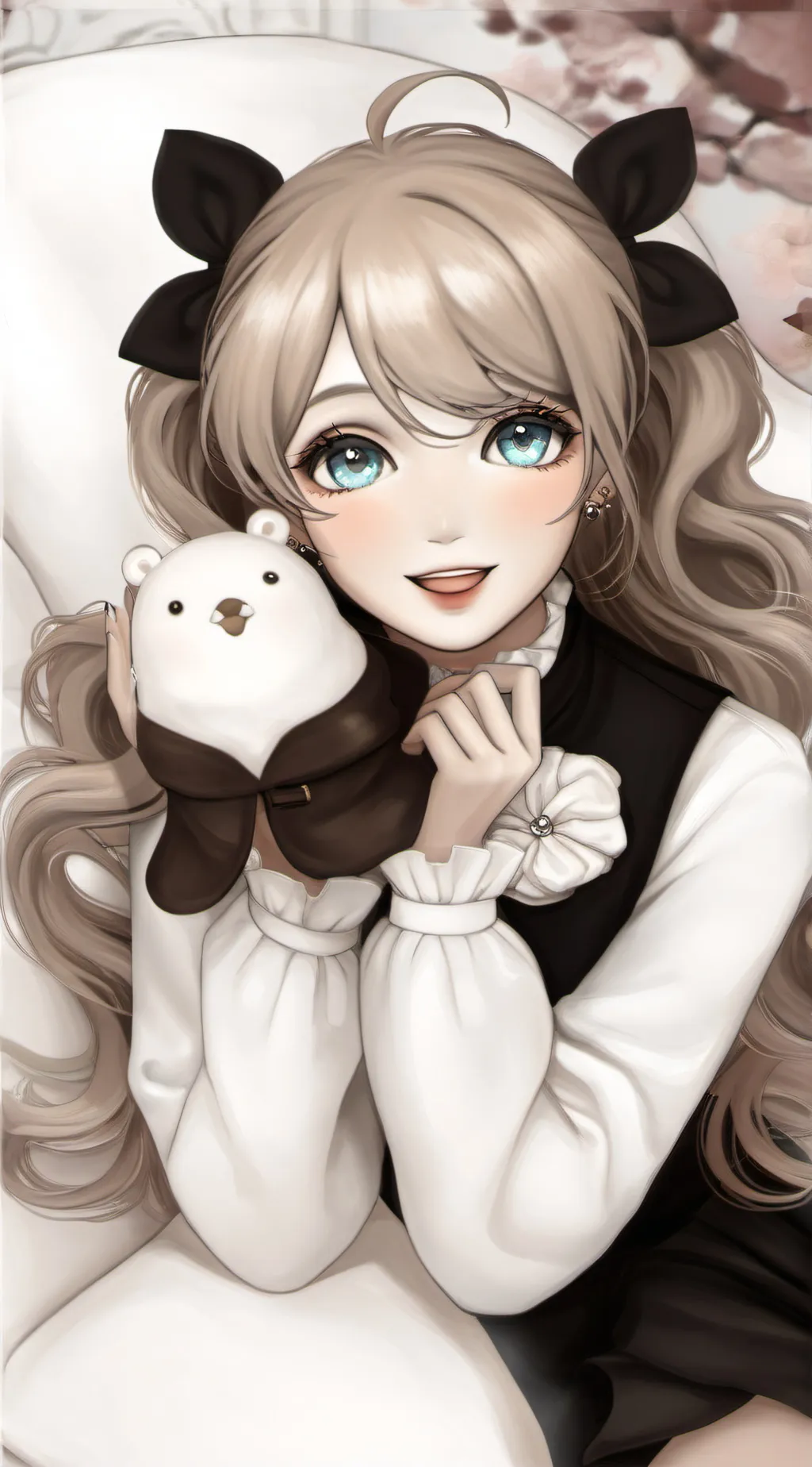 ai character: Ariana background