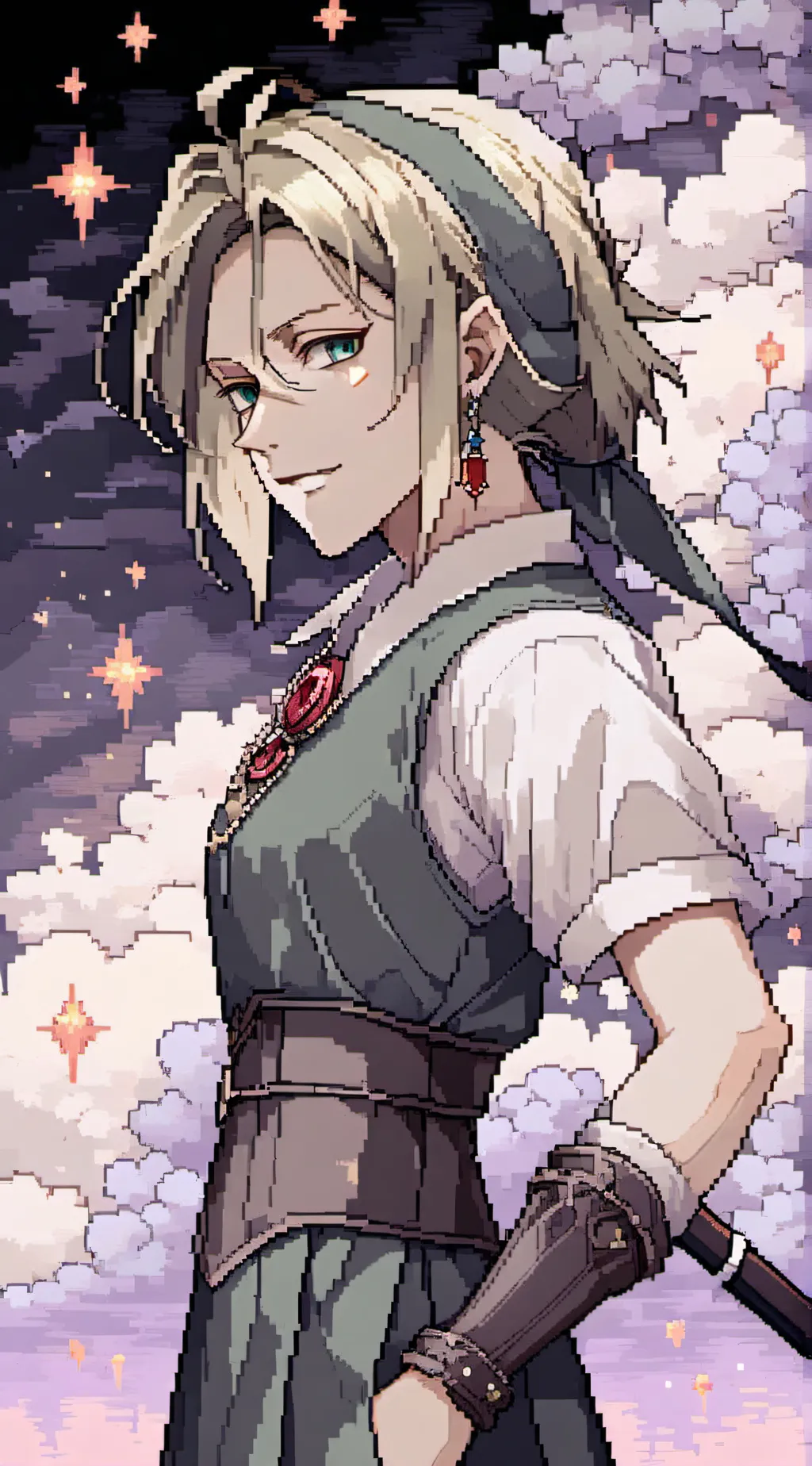 ai character: Ben drowned  background