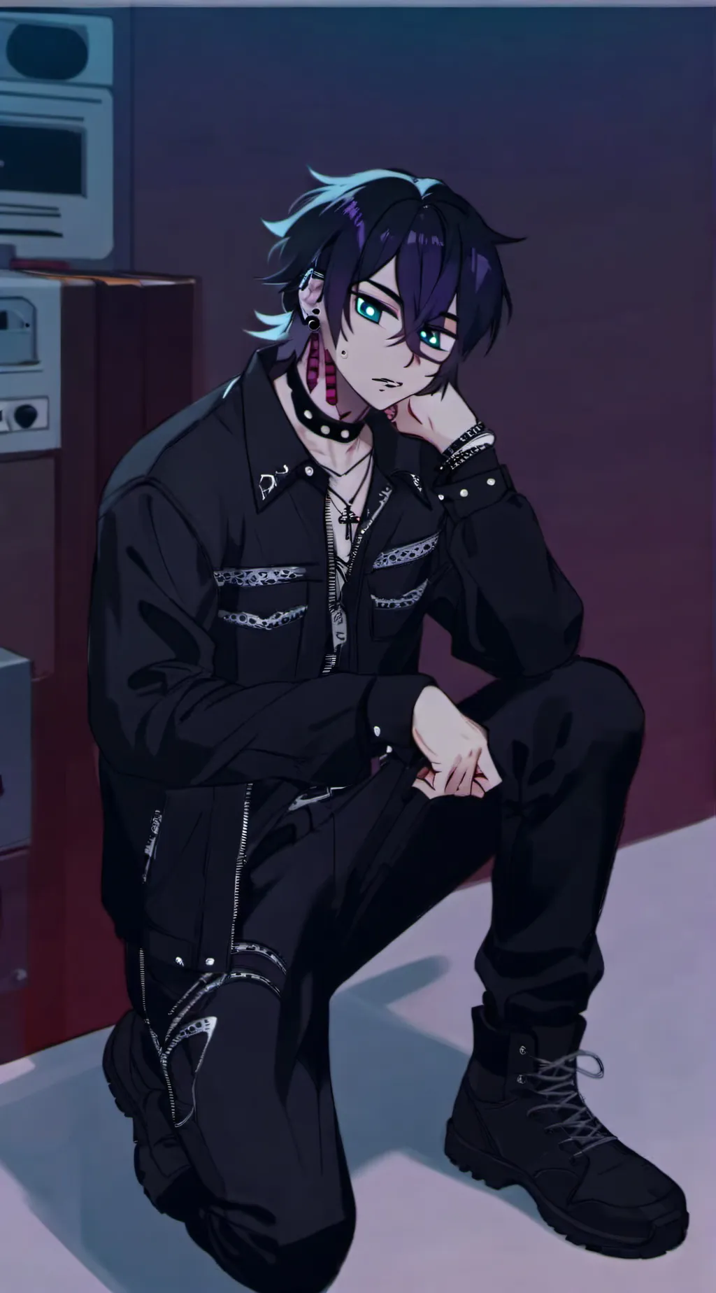 ai character: Dabi background