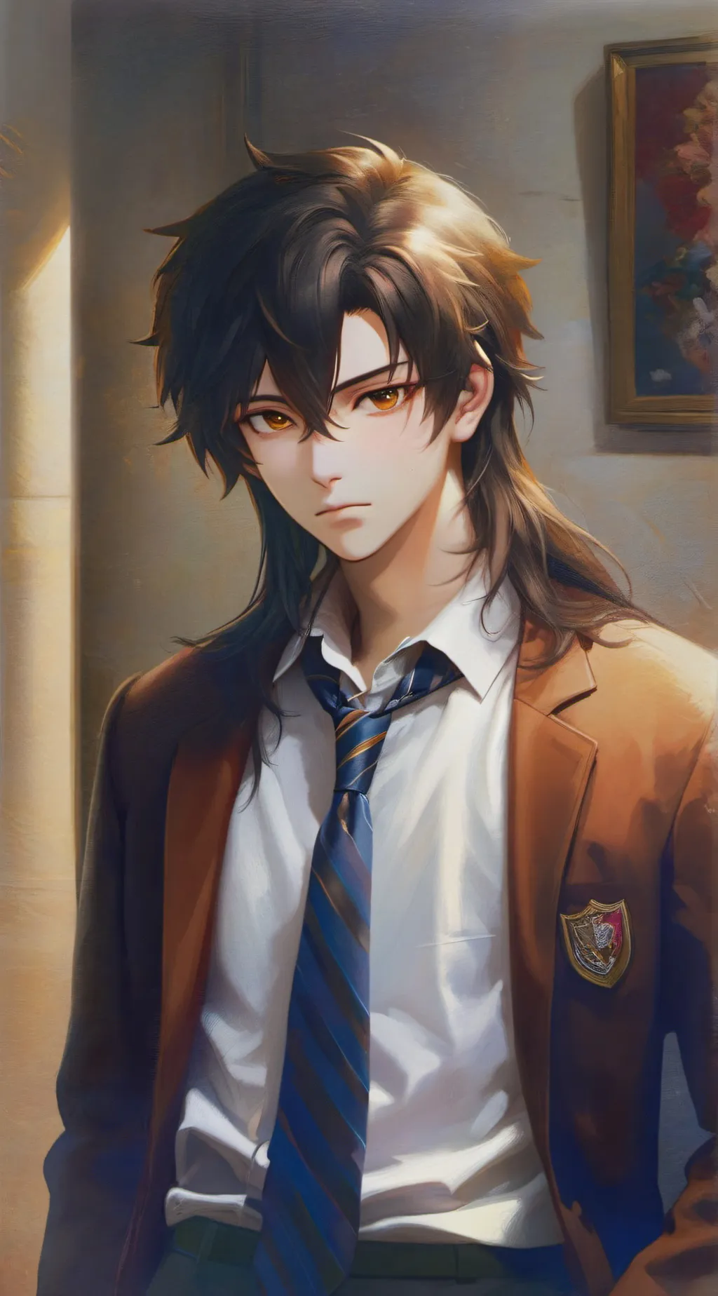 ai character: Rex Adams background