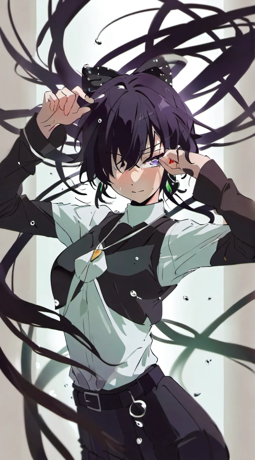 ai character: BananaDuck13!  background