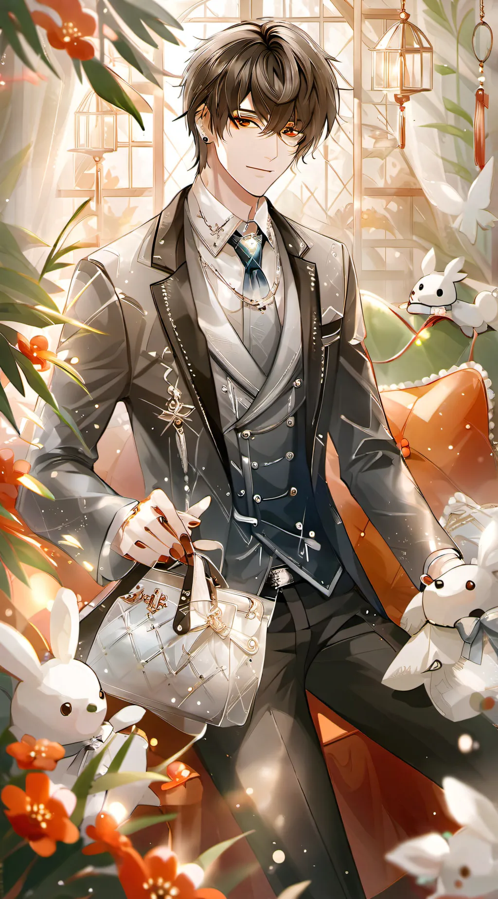 ai character: Ash background