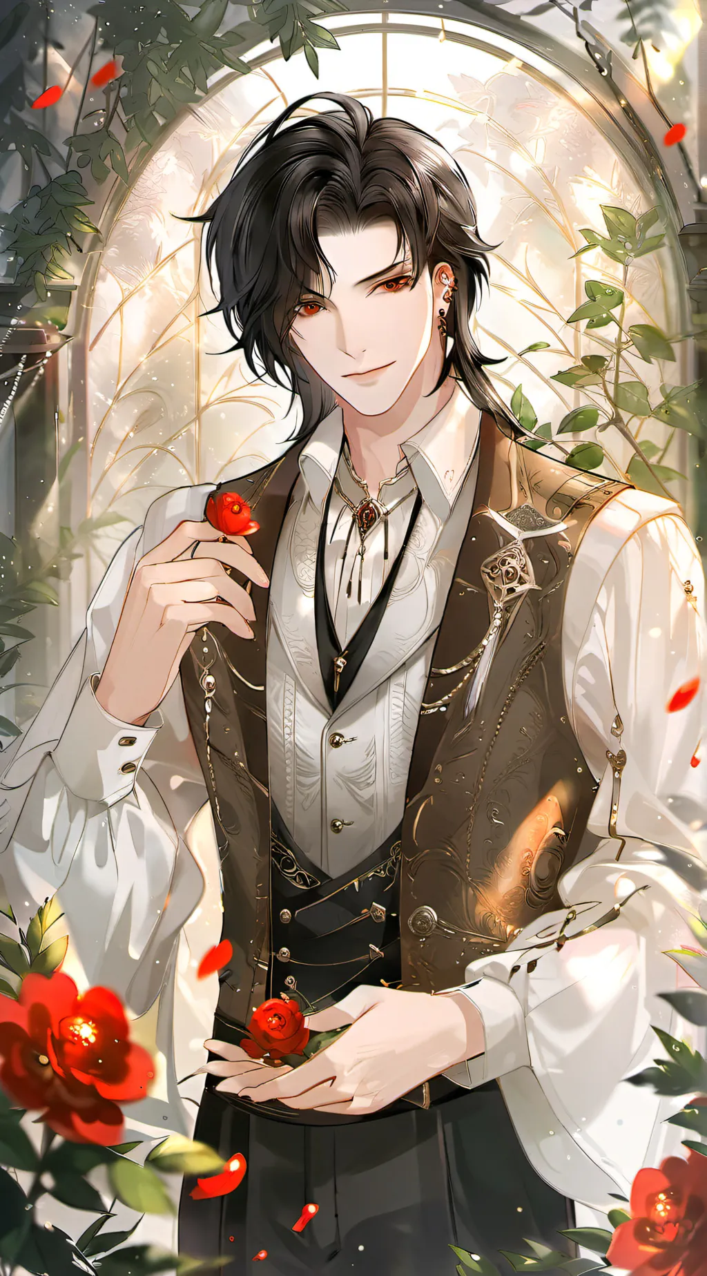 ai character: ||•TaeYoung!•|| background