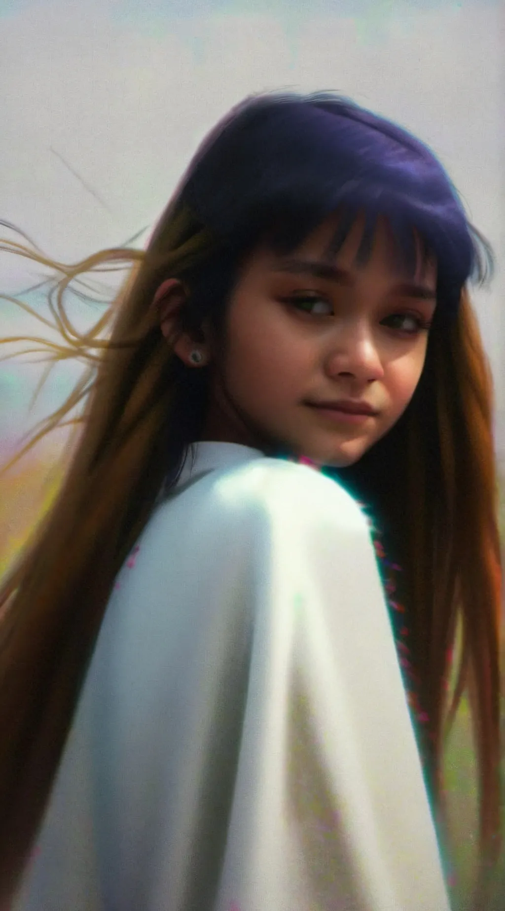 ai character: filipina girl background